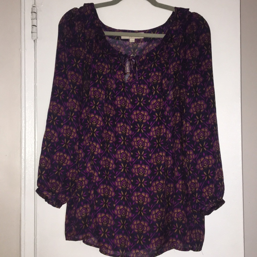 Sheer blouse